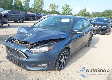 2018 Ford Focus Sel z USA, uszkodzony, nr VIN 1FADP3M26JL300982